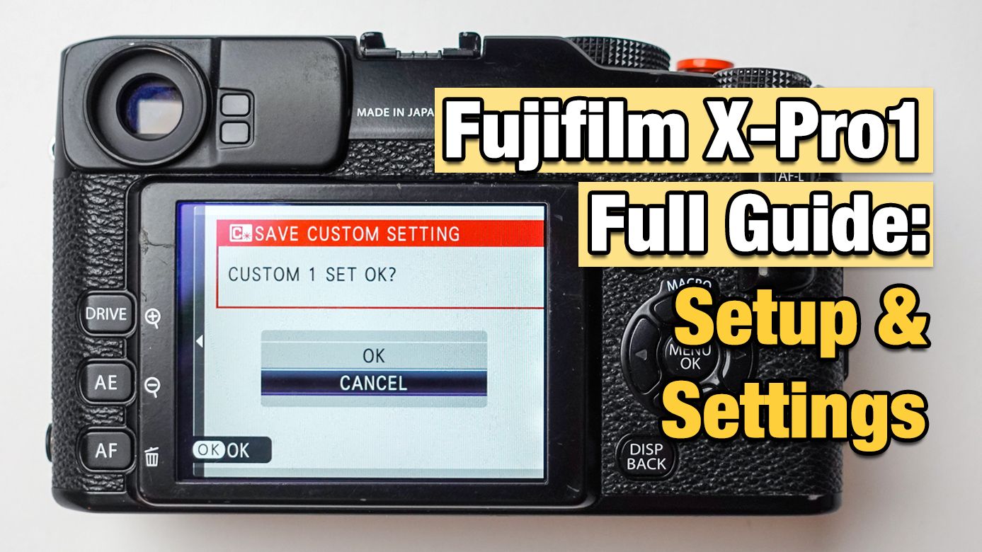 Fujifilm X-Pro1 Camera Setup & Settings